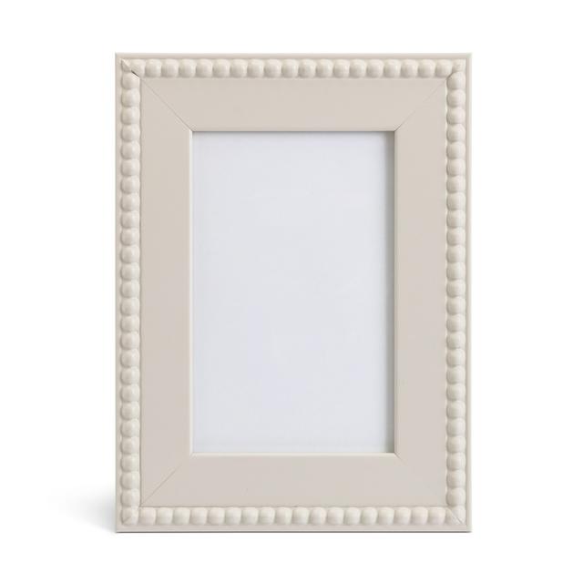Habitat Beaded Wooden Picture Frame - Grey - 20x15cm