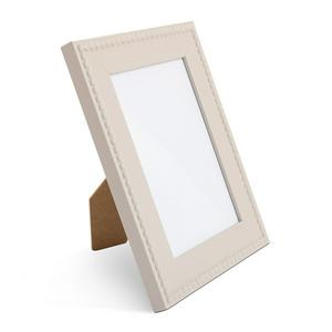 Habitat Beaded Wooden Picture Frame - Grey - 23x18cm - gallery image 3