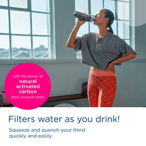 BRITA Sports Water Filter Bottle Model Active - Dark Green - 600ml - gallery image 2