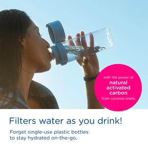 BRITA 600ml Water Filter Bottle - Light Green - gallery image 2