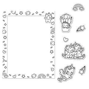Colour Me Magnets Unicorn Book - gallery image 2