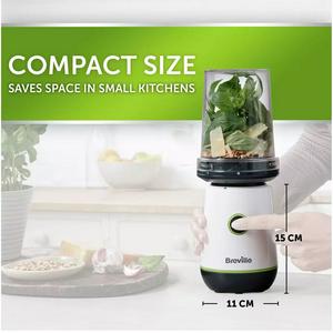 Breville VBL253 Blend Active Blender Compact Food Processor - gallery image 4