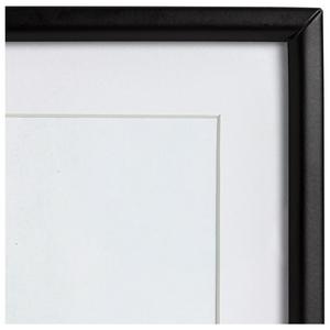 Habitat Skinny Metal Picture Frame - Black - 19x14cm - gallery image 4