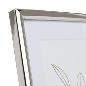 Habitat Skinny Metal Picture Frame - Silver - 19x14cm - gallery image 4