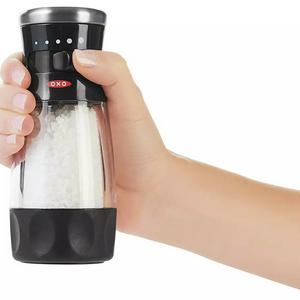 OXO Softworks Acrylic Salt Grinder - Black - gallery image 5