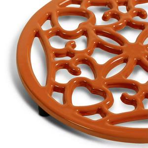 Habitat Cast Iron Trivet - Orange - gallery image 4