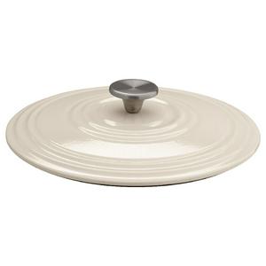 Habitat 5.3 Litre Cast Iron Casserole Dish - Cream - gallery image 4