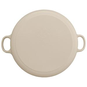 Habitat 5.3 Litre Cast Iron Casserole Dish - Cream - gallery image 5