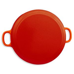 Habitat 3.3 Litre Cast Iron Casserole Dish - Orange - gallery image 5