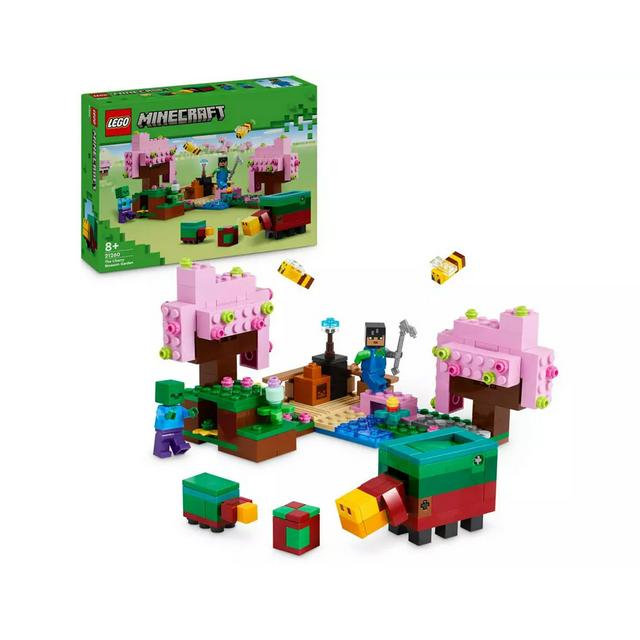 Lego Minecraft The Cherry Blossom Garden Building Toy 21260