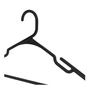 Sainsbury's Home Essentials Pack of 5 Plastic Hangers - Black - gallery image 2