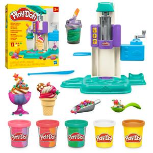 Play-Doh Rainbow Swirl Ice Cream Playset - gallery image 4