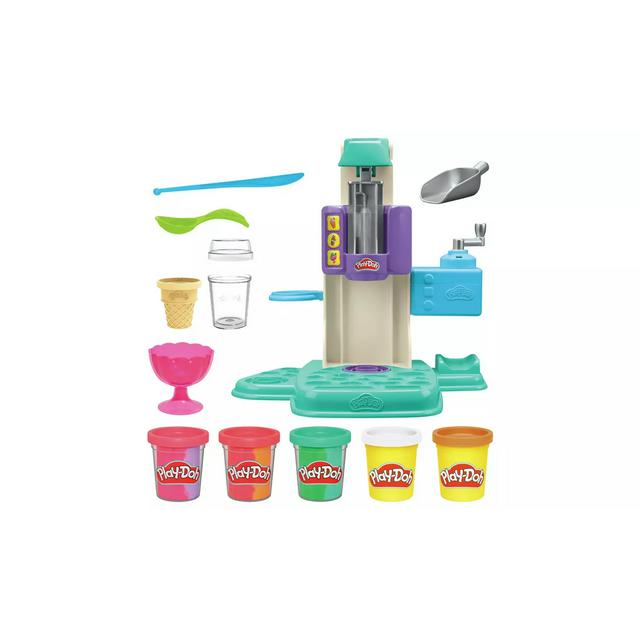 Play Doh Rainbow Ice Cream Playset