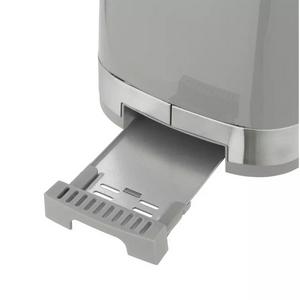 Cookworks Illuminated 2 Slice Toaster - Grey Plastic - gallery image 4