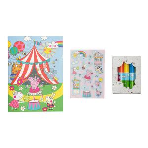Sainsbury's Peppa x Rachel Ellen Colouring Set - gallery image 3