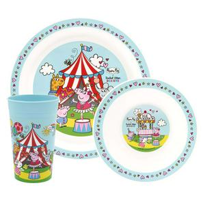 Paramount Paw Patrol Kids Plastic Dinner Set Blue Sainsbury s