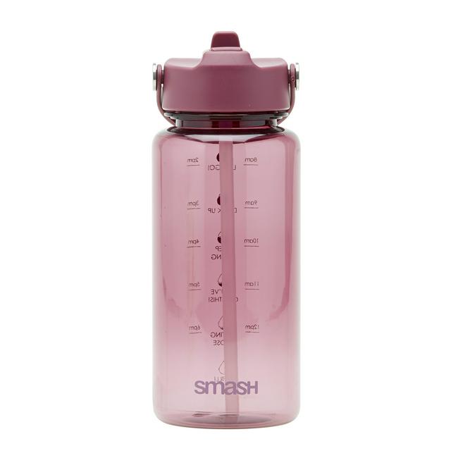 SMASH Burgundy Tracker Bottle - 800ml