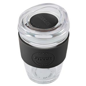 Smash Glass Coffee Cup - Black - gallery image 2