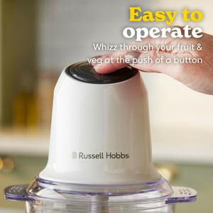 Russell Hobbs Go Create White Mini Chopper 27540 - gallery image 3