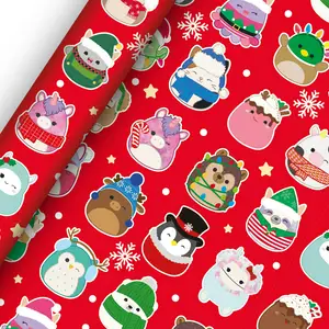 Squishmallows Christmas Wrapping Paper - 3m