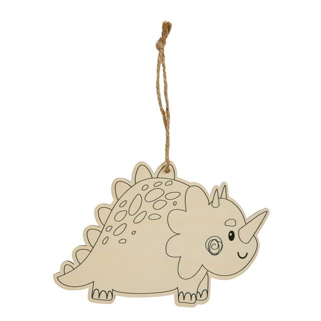 Get Creative Wooden Dino