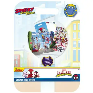 Marvel Spiderman & Friends Sticker Scene