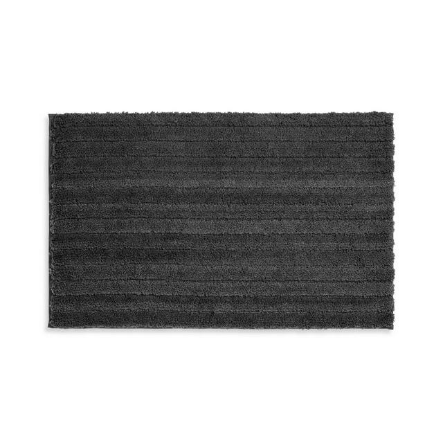 Habitat Supersoft Quick Dry Bath Mat - Slate - gallery image 1