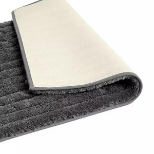 Habitat Supersoft Quick Dry Bath Mat - Slate - gallery image 3