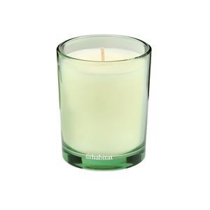Habitat Scented Green Ceramic Large Candle - Spiced Bergamot & Ginger