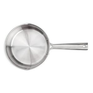 Habitat Ellipse Brushed Stainless Steel 18cm Saucepan - gallery image 5