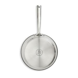 Habitat Ellipse Brushed Stainless Steel 28cm Frying Pan - gallery image 4