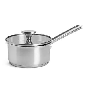 Habitat Ellipse Brushed 3 Piece Stainless Steel Pan Set - gallery image 3