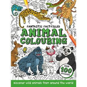 Fact Filled Animal/Dino Colouring