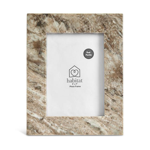 Habitat Marble Frame -  5x7"
