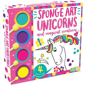 Igloo Books Dinosaur/Unicorn Sponge Art Book Assortment - gallery image 2