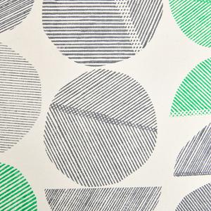 Habitat Linear Circles Wipe Clean Tablecloth - gallery image 2