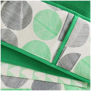 Habitat Pack of 3 Linear Circles Tea Towel - gallery image 3