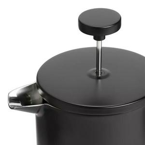 Habitat Double Walled 8 Cup 1000ml Cafetiere - Black - gallery image 4