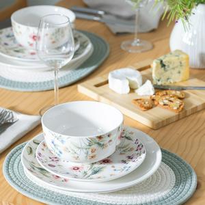 Sainbsury's Home Bee Floral 12 Piece Stoneware Dinner Set - gallery image 3