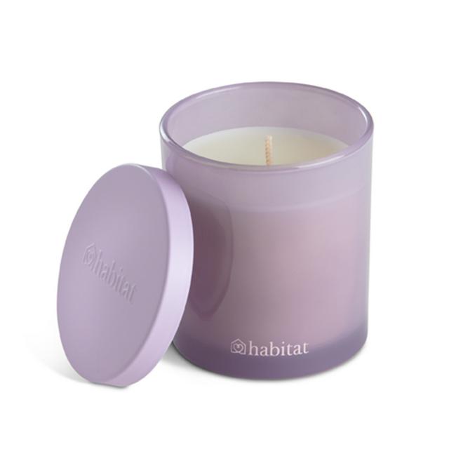 Habitat Small Candle with Lid - Jasmine & Pineapple Flower - Flower