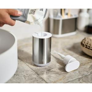 Joseph Joseph Duo Steel Soap Pump - Chrome - gallery image 3