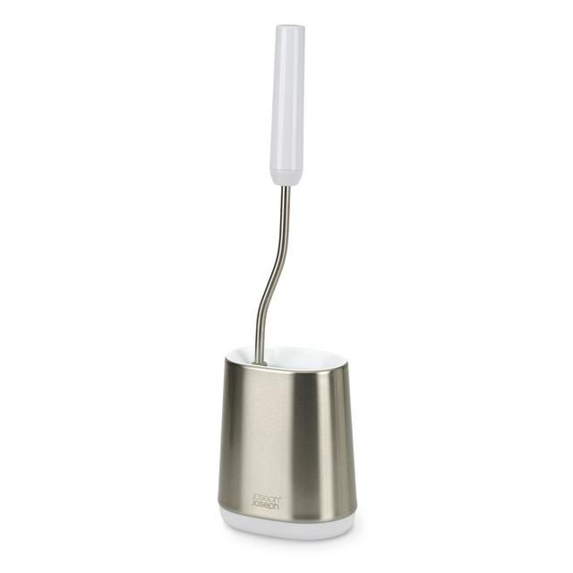Joseph Joseph Duo Flex Lite Steel Toilet Brush - Chrome