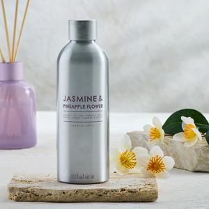 Habitat 180ml Scented Diffuser Refill - Jasmine & Pineapple Flower - gallery image 3