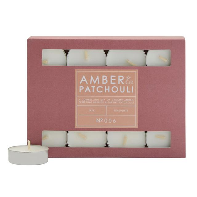 Habitat Scented Tealights - Patchouli & Amber