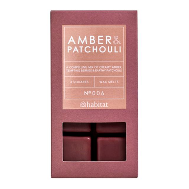 Sainsburys Habitat Scented Wax Melts - Patchouli & Amber