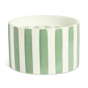 Habitat Scented Green Ceramic Large Candle - Spiced Bergamot & Ginger