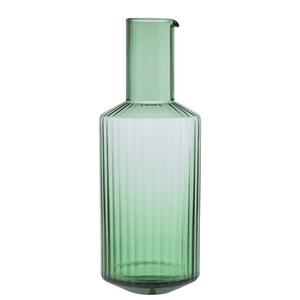 Habitat Wide Ribbed Carafe - Green