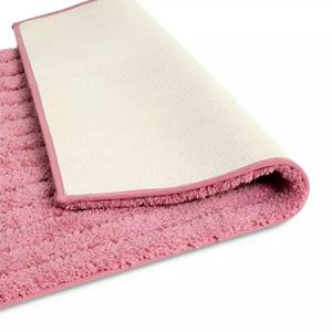 Habitat Supersoft Quick Dry Bath Mat - Rose - gallery image 3