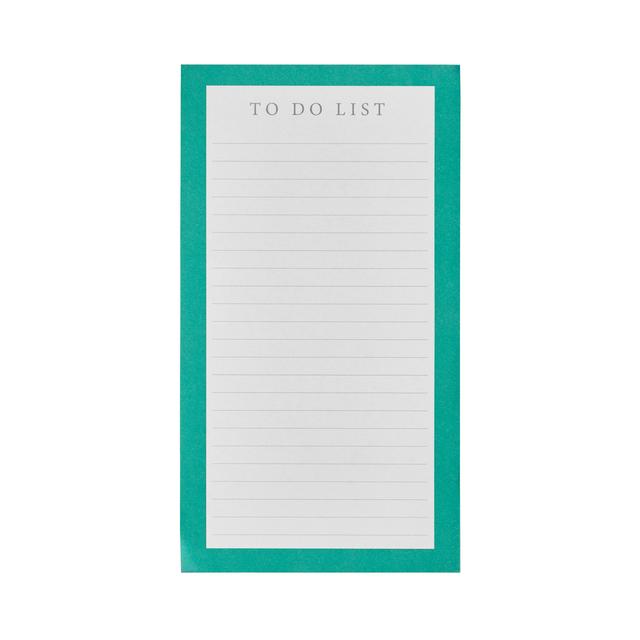 Sainsbury's Home To Do List Handy Pad - Green