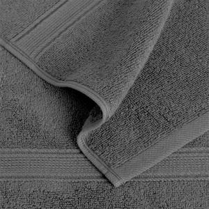 Habitat Supersoft Bath Towel - Slate - gallery image 4